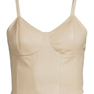 Madden Nyc Women's Bustier,.Irish cream Size:Xl